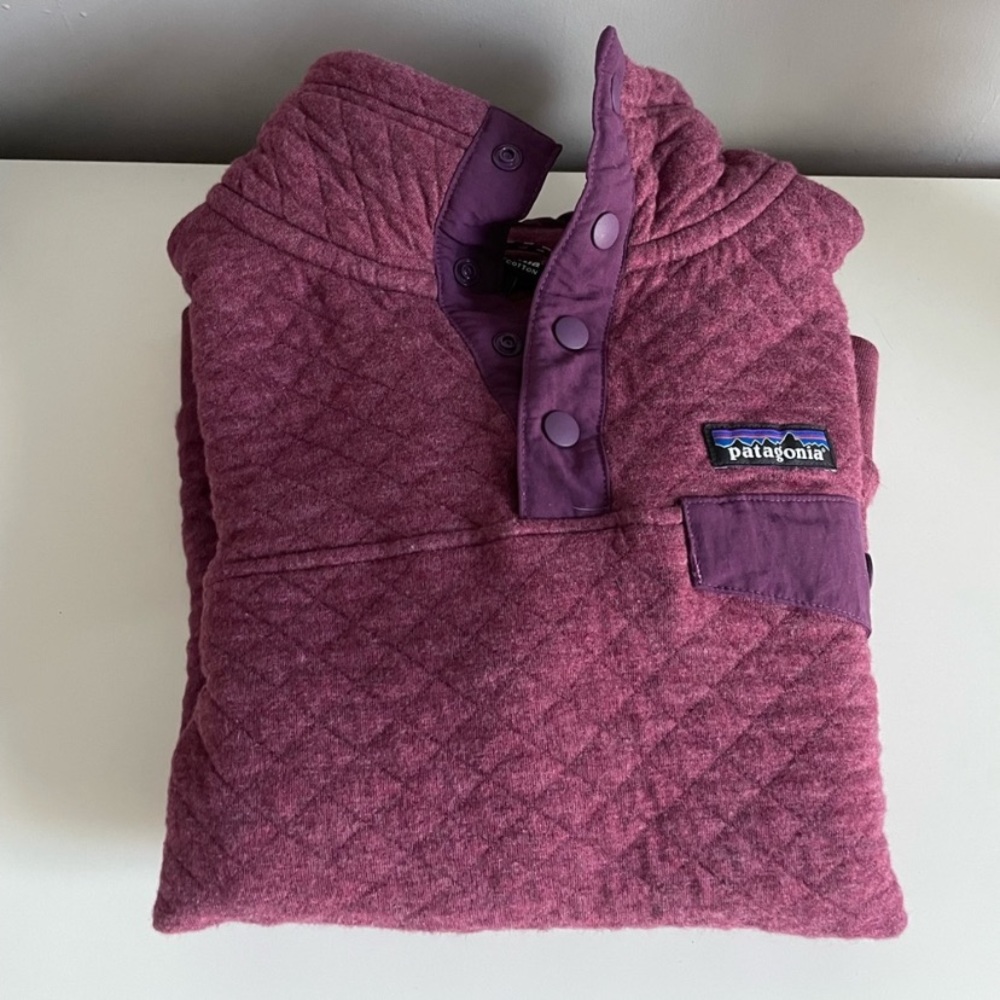 Quilted Snap Pullover